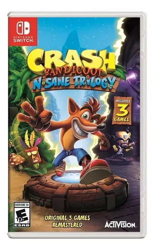 Imagem Crash Bandicoot: N. Sane Trilogy - Nintendo Switch