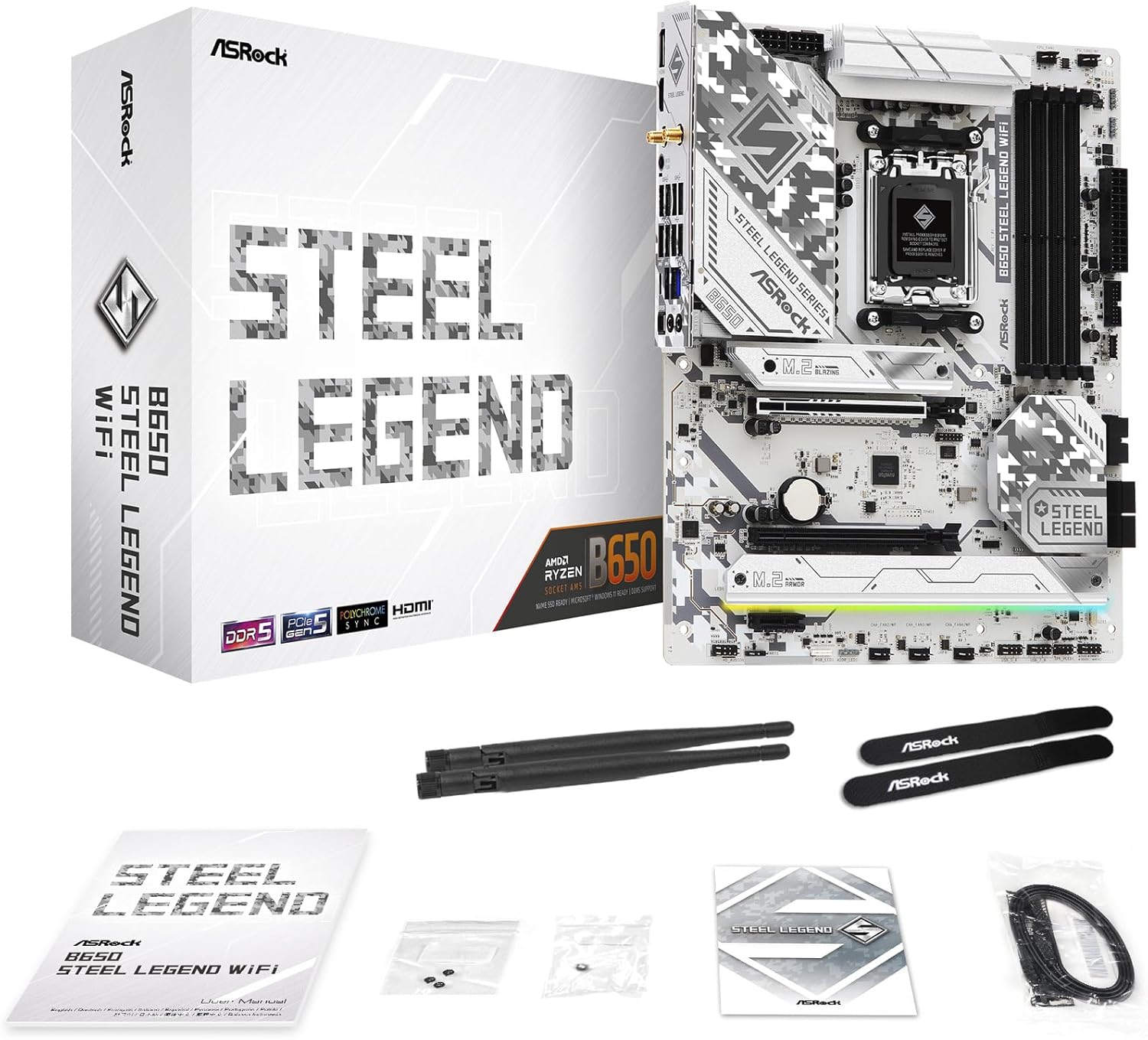 Imagem ASRock B650 Steel Legend WiFi - AM5
