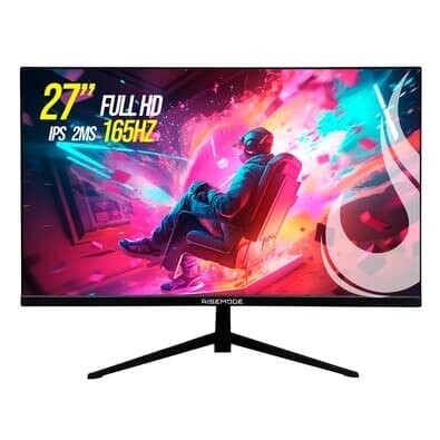 Imagem Monitor Gamer Rise Mode Retina 27 165hz FHD IPS DisplayPort HDMI sRGB 99% Suporte Vesa - RM-MOG-27F165FH-B