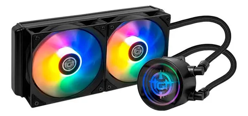 Imagem Water Cooler Tgt Spartel V2, Rainbow, 240mm, Preto