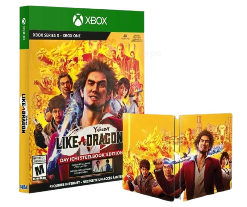 Imagem Yakuza: Like a Dragon Day Ichi Steelbook - Xbox