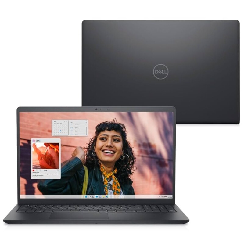 Imagem Notebook Dell Inspiron I15-I1300-A80P 15.6" Full HD 13ª Gen Intel Core i7 16GB 1TB SSD Win 11 Preto Carbono