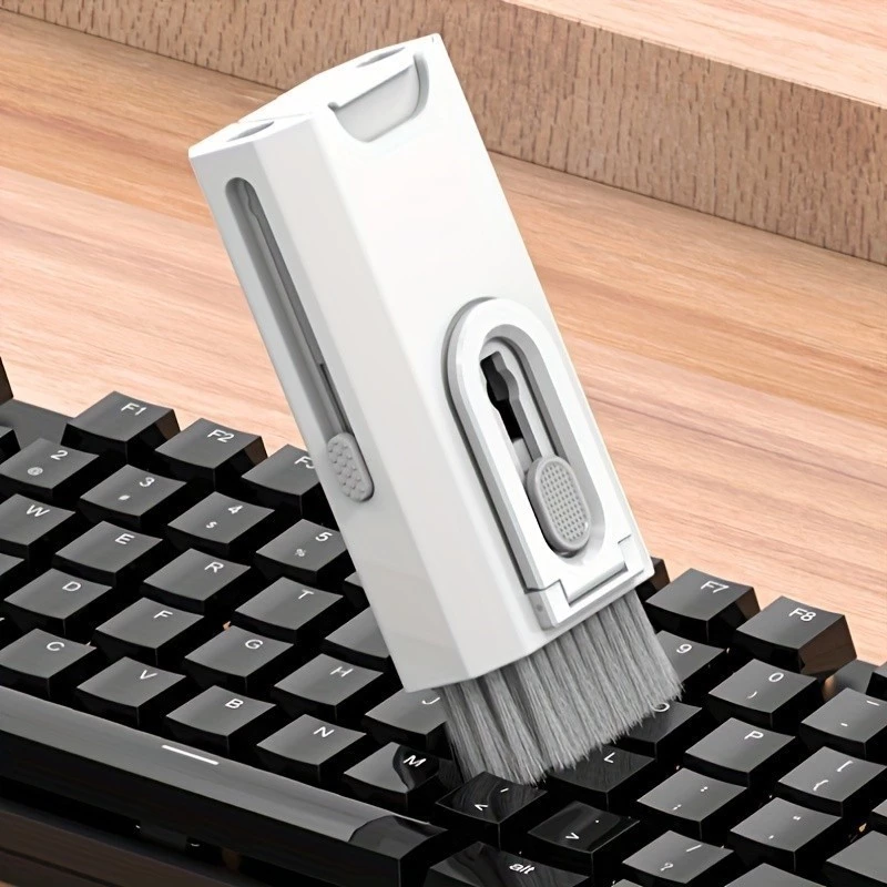 Imagem Escova de limpeza de Teclado 8 em 1 multifuncional para computador