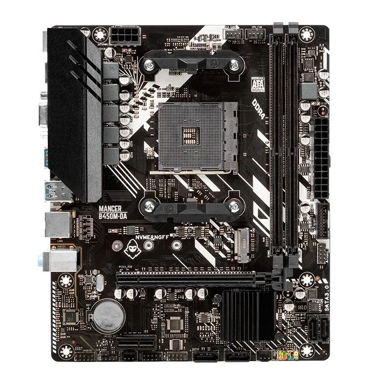 Imagem Placa Mae Mancer B450M DA V2, DDR4, Socket AM4, M-ATX, Chipset AMD B450, MCR-B450M-DAV2