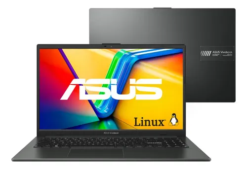 Imagem Notebook Asus Vivobook Go 15 E1504FA Ryzen 5 7520u 4GB RAM 256GB SSD Linux - 15,6" FHD Black