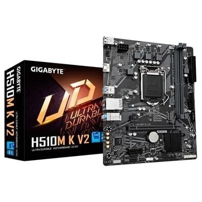 Imagem Placa Mãe Gigabyte H510m K V2 Intel LGA 1200 Micro ATX DDR4 HDMI M.2 - 9MH51MKV2-00-20