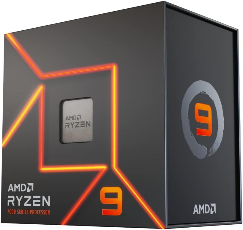 Imagem Processador AMD Ryzen 9 7900X 4.7GHz (5.6GHz Turbo), 12-Cores 24-Threads, AM5