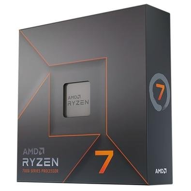 Imagem Processador AMD Ryzen 7 7700X, 5.4GHz Max Turbo, Cache 40MB, AM5, 8 Núcleos, Vídeo Integrado - 100-100000591WOF