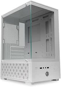 Imagem Gabinete Gamer TGT Legion | Mini-Tower | Lateral de Vidro | Branco | TGT-LGN-WH