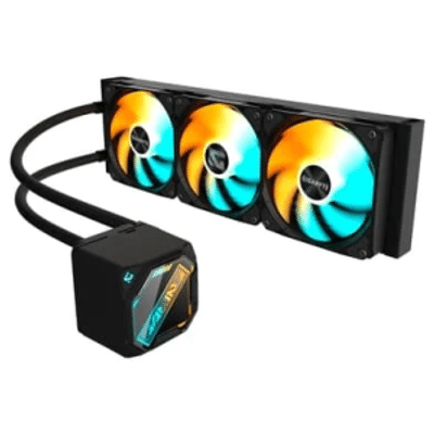 Imagem Water Cooler Gigabyte Gaming 360 RGB 360mm AMD e Intel - GP-GIGABYTE GME 360