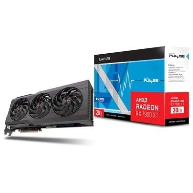 Imagem Placa de Vídeo RX 7900 XT Sapphire AMD, 20 GB GDDR6 - 11323-02-20G