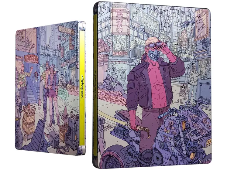 Imagem Cyberpunk 2077 Steelbook Tyger Claws - Xbox One