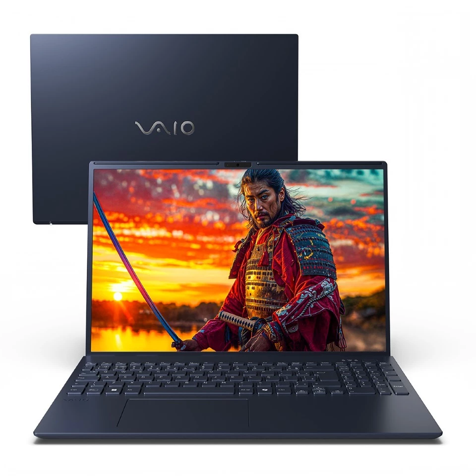Imagem Notebook VAIO FE16 AMD® Ryzen 7-5825U Linux 8GB RAM 512GB SSD 16" IPS WUXGA Antirreflexo