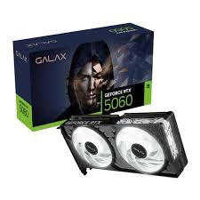 Imagem Placa de Video NVIDIA Geforce Galax RTX5060 1 Click OC 2X 8GB - 128 Bits - HDMI/3X Displayport - 56NSN8MDDCOC
