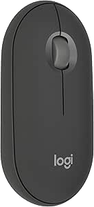 Imagem Mouse Sem Fio Logitech Pebble 2 M350s Bluetooth com Clique Silencioso - Grafite