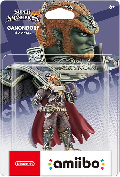 Imagem Amiibo Ganondorf - Super Smash Bros Legend Of Zelda 
