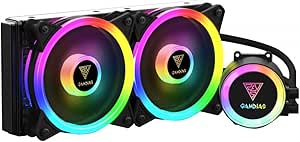 Imagem Watercooler Gamdias Chione M2-240R RGB Preto 240mm