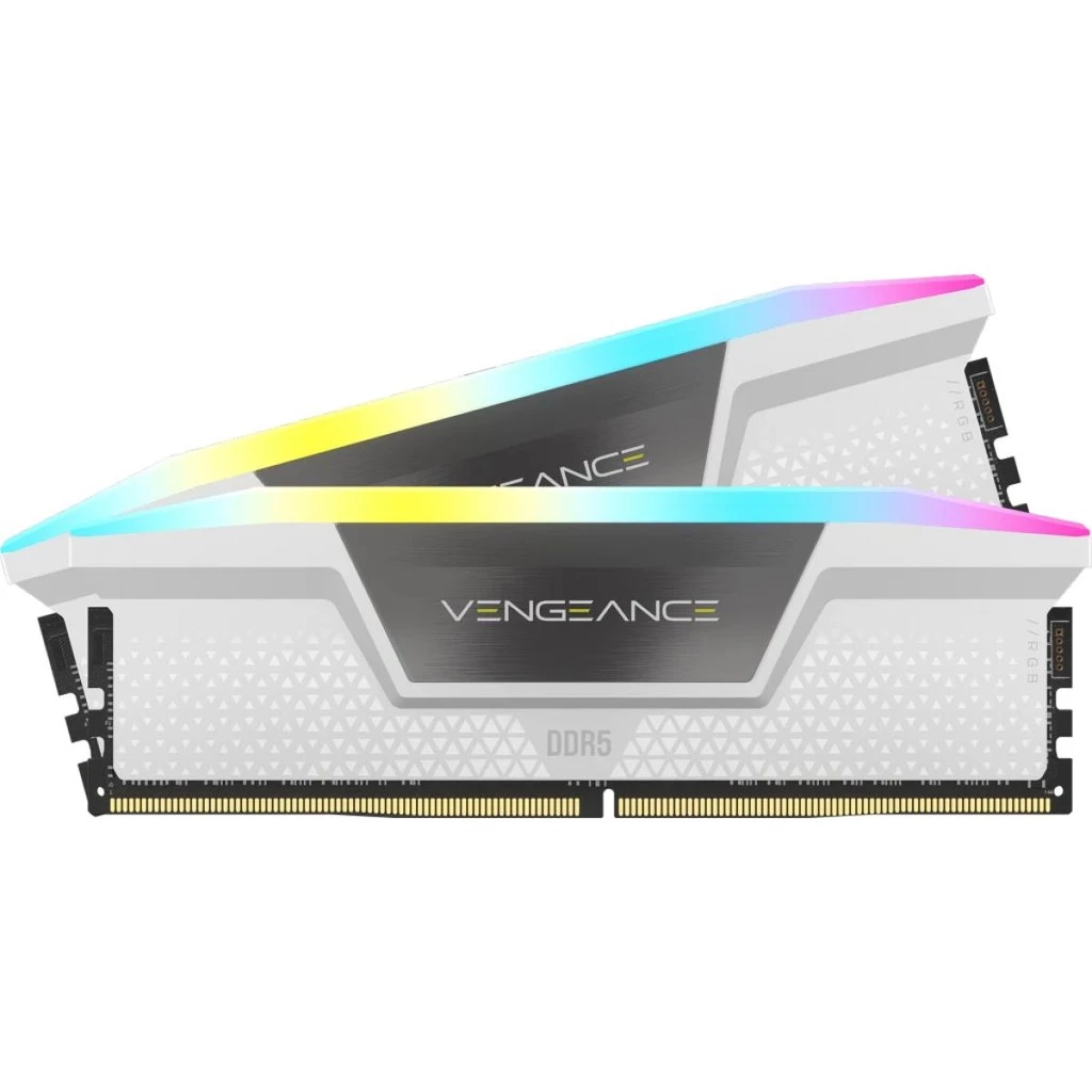Imagem Memória DDR5 32GB (2x16GB) Corsair Vengeance RGB 6400MHz
