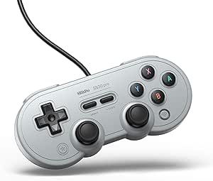 Imagem Controle 8Bitdo SN30 Pro USB (Gray Edition)
