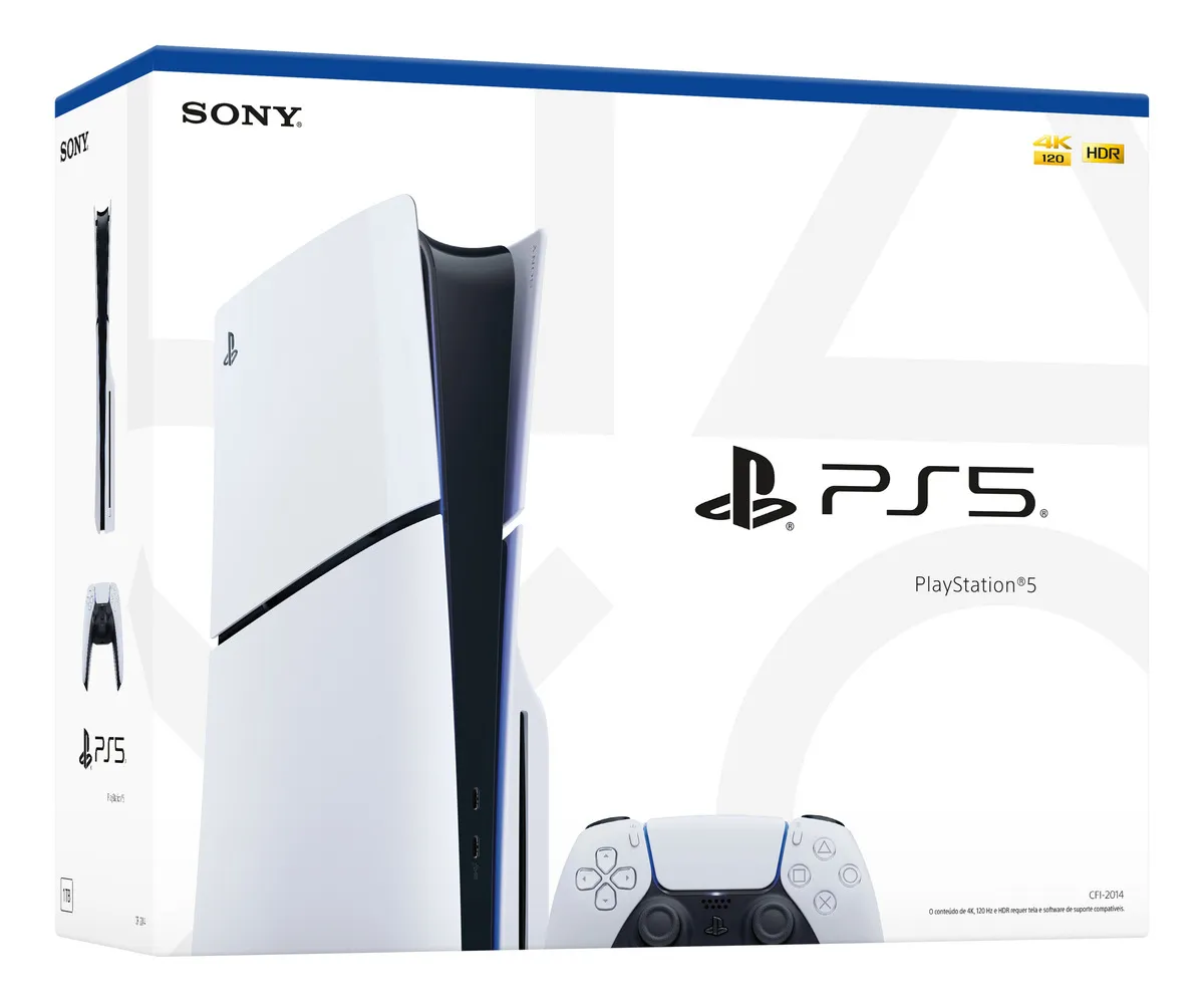 Imagem Console PlayStation 5 com leitor