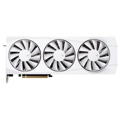 Imagem Placa de Vídeo XFX Quicksilver RX 9070 XT WHITE GAMING EDITION WITH AMD Radeon, 16GB, GDDR6, HDMI 3xDP, RDNA 4 - RX-97TQICKW9