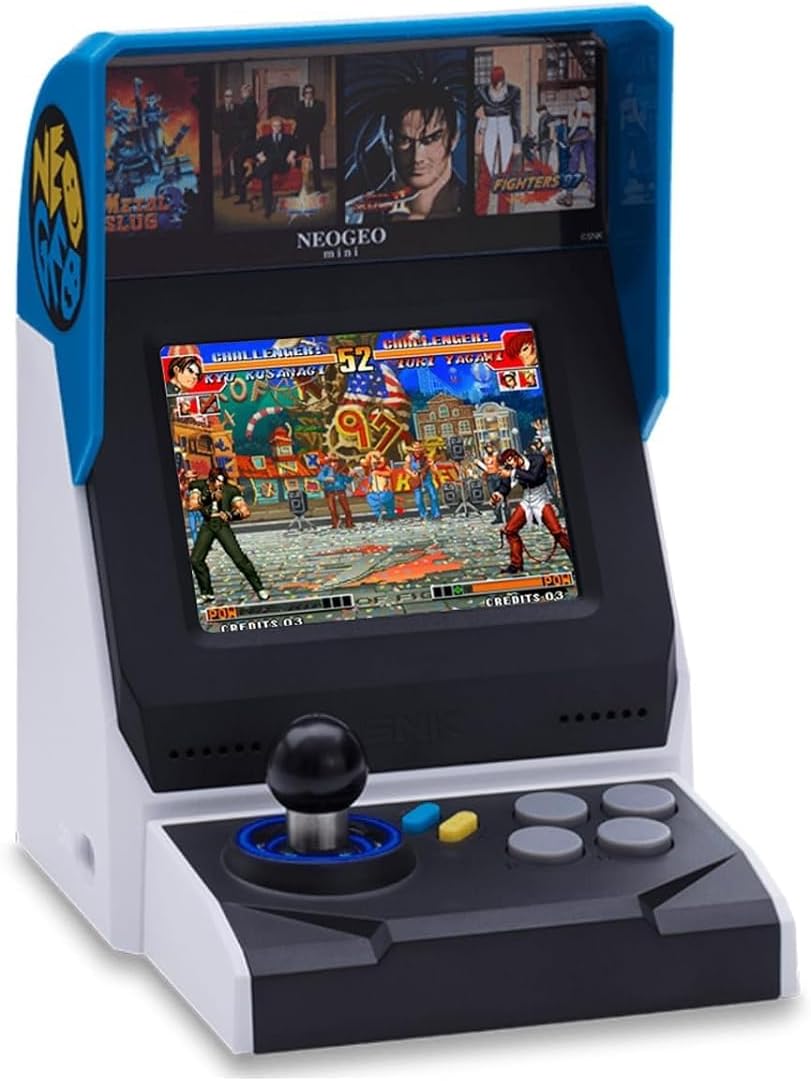 Imagem Neo Geo Mini com 40 Jogos SNK