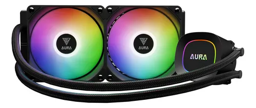 Imagem Water Cooler Gamdias Aura Gl240 Preto Argb