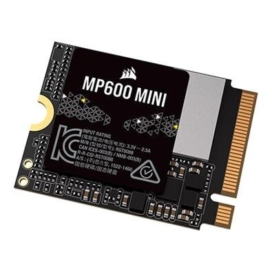 Imagem Nvme SSD Corsair MP600 MINI 1TB M.2 NVMe Leitura: 7000MBs e Gravação: 6200MBs - CSSD-F1000GBMP600MNR2