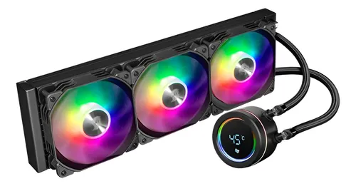 Imagem Water Cooler Pichau Aqua 360x, Argb, 360mm, Preto