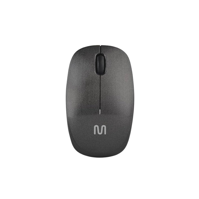 Imagem Mouse Sem Fio Standard Usb 1200dpi 3 Botões Design Ergonômico Preto Multi - MO251