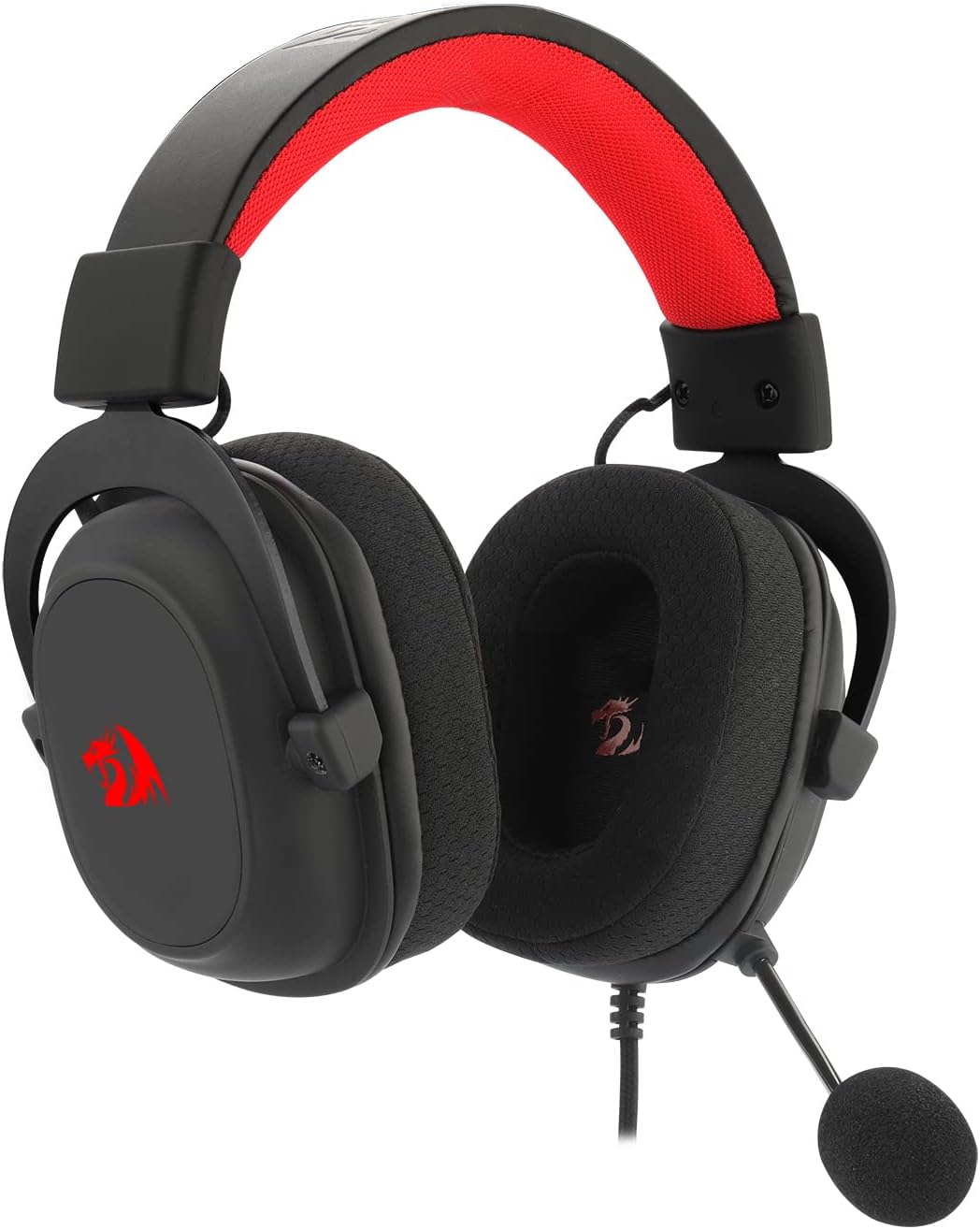 Imagem Headset Gamer Redragon Hero com RGB - Preto