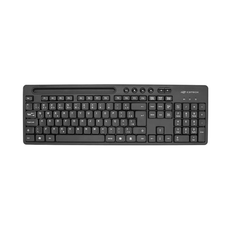 Imagem Teclado sem fio C3Tech KB-W100BK