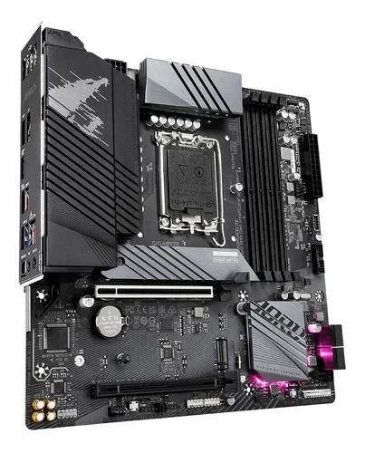 Imagem Placa-Mãe Gigabyte B760M Aorus Elite DDR5 LGA 1700 mATX – Preto
