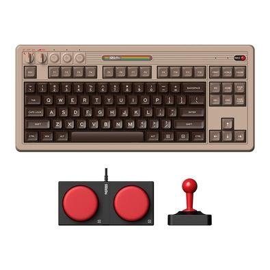 Imagem Teclado Mecânico 8BitDo C64, Bluetooth, 2.4G, USB-C - 85HA03