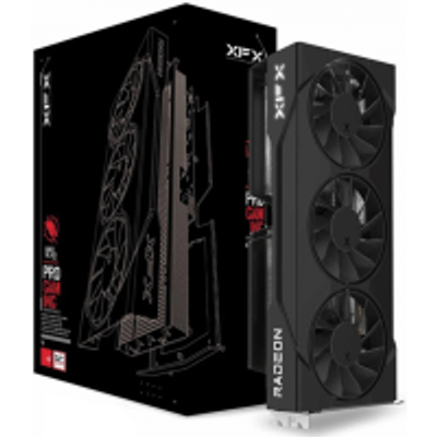 Imagem Placa de Vídeo XFX Swift AMD Radeon RX 9060 XT OC Triple Fan, 16GB, GDDR6, FSR, Ray Tracing, RX-96TS316B7