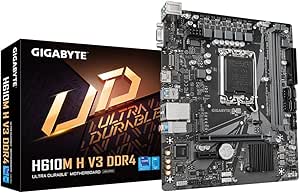 Imagem Placa-mãe Gigabyte H610M H V3 DDR4 - LGA 1700