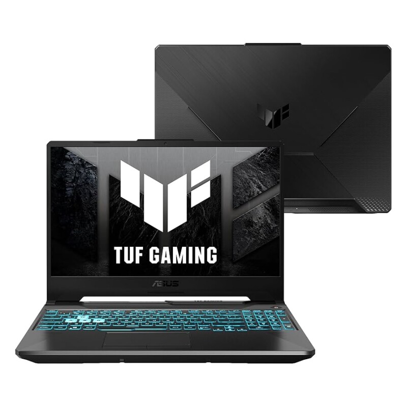 Imagem Notebook ASUS TUF Gaming A15 GeForce RTX 2050 AMD RYZEN 7 16 GB 512 GB SSD W11 Home Tela 15.6'' FHD Graphite Black - FA5