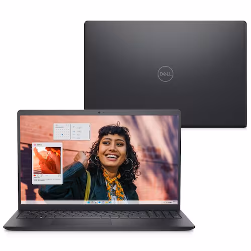 Imagem Notebook Dell Inspiron I15-I1300-U30P 15.6" Full HD 13ª Gen Intel Core i5 8GB 512GB SSD Linux Preto Carbono