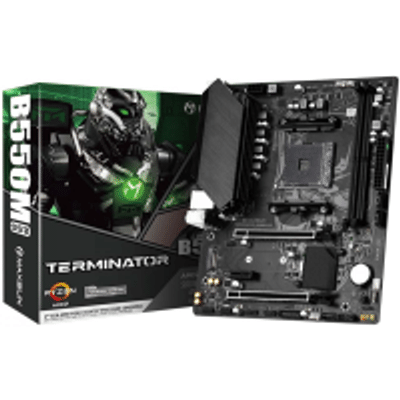 Imagem Placa Mãe MAXSUN MSTerminator B550M 2.5g Chipset B550 AMD AM4