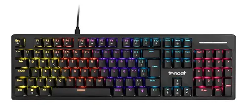 Imagem Teclado Mecanico Tgt Sherman V3, Rainbow Switch Azul