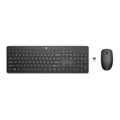 Imagem Kit Teclado e Mouse HP Sem Fio 1.600 DPI Wireless 3 Botões ABNT USB Preto - 18H24AA#AC4