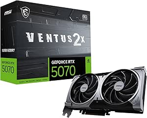 Imagem MSI GeForce RTX 5070 12GB Ventus 2X OC