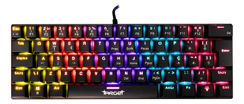 Imagem Teclado Mecânico TGT Sherman V3 C1 Rainbow - ABNT2