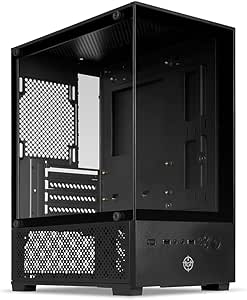 Imagem Gabinete Gamer TGT Legion Mini-Tower - Vidro Temperado, Preto