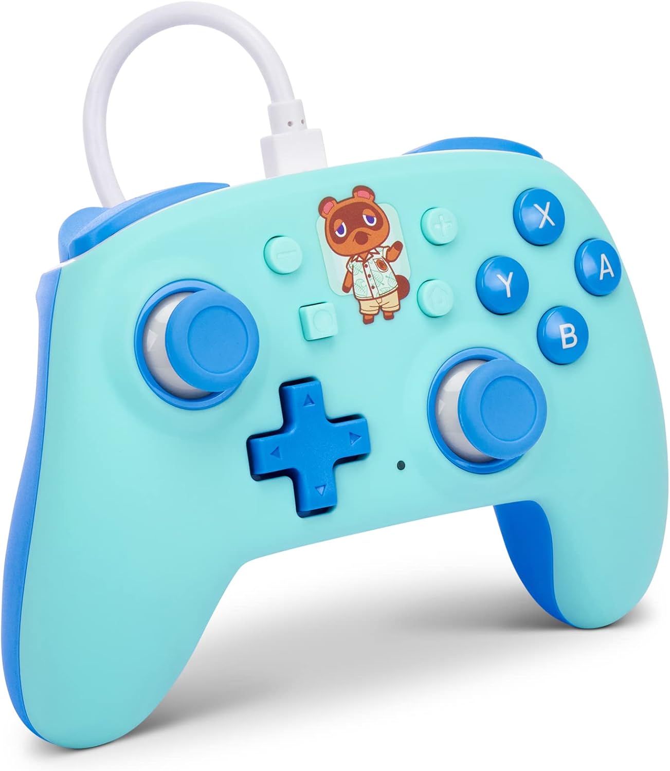 Imagem Controle com fio PowerA Nano para Nintendo Switch - Animal Crossing: Hello Tom Nook