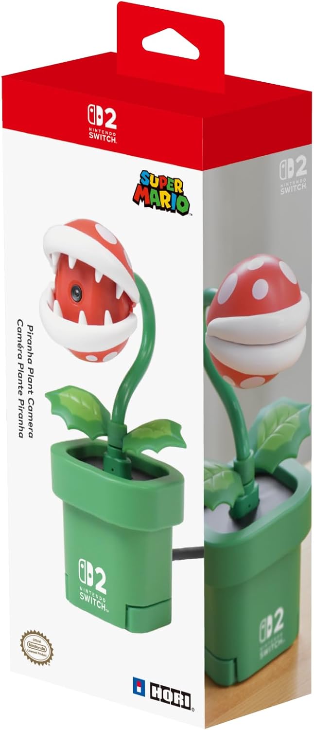 Imagem Câmera Hori Piranha Plant Para Nintendo Switch 2