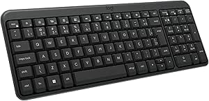 Imagem Teclado Sem Fio Logitech K250 Bluetooth - Grafite