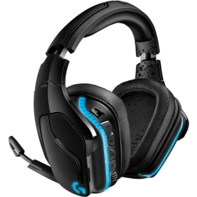 Imagem Headset Gamer Sem Fio Logitech G935 7.1 Dolby Surround com RGB LIGHTSYNC Drivers de Áudio Avançados e Bateria Recarreg
