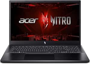 Imagem Notebook Acer Nitro V15 i5-13420H 8GB RAM 512GB SSD RTX 3050 15.6" 144Hz Windows 11 Preto - ANV15-51-58AZ