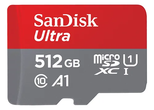 Imagem Cartão de Memória MicroSD SanDisk Ultra 512GB (Loja Oficial SanDisk)